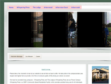 Tablet Screenshot of lifeatthelodge.com
